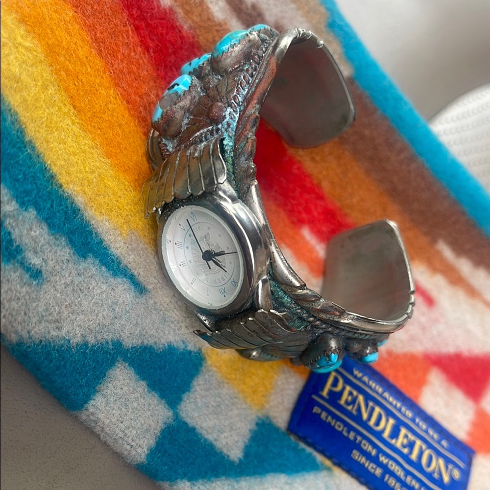 Native American watch bracelet-old